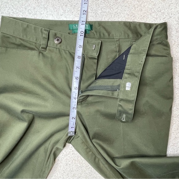 Lauren Ralph Lauren Green Adelle Pants Size 6 - Picture 8 of 8